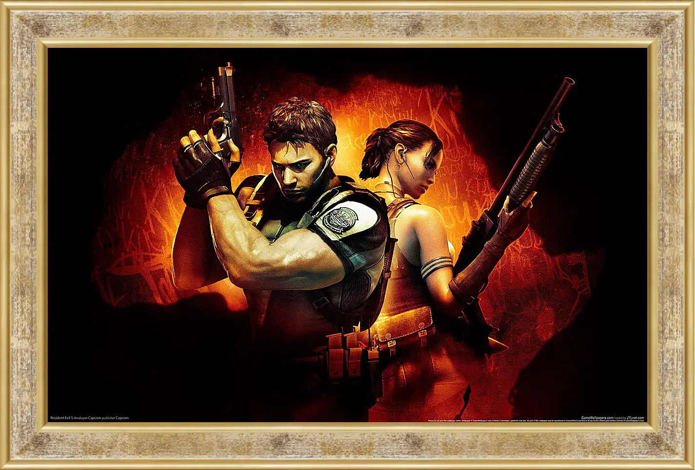 Картина в раме - Resident Evil 5
