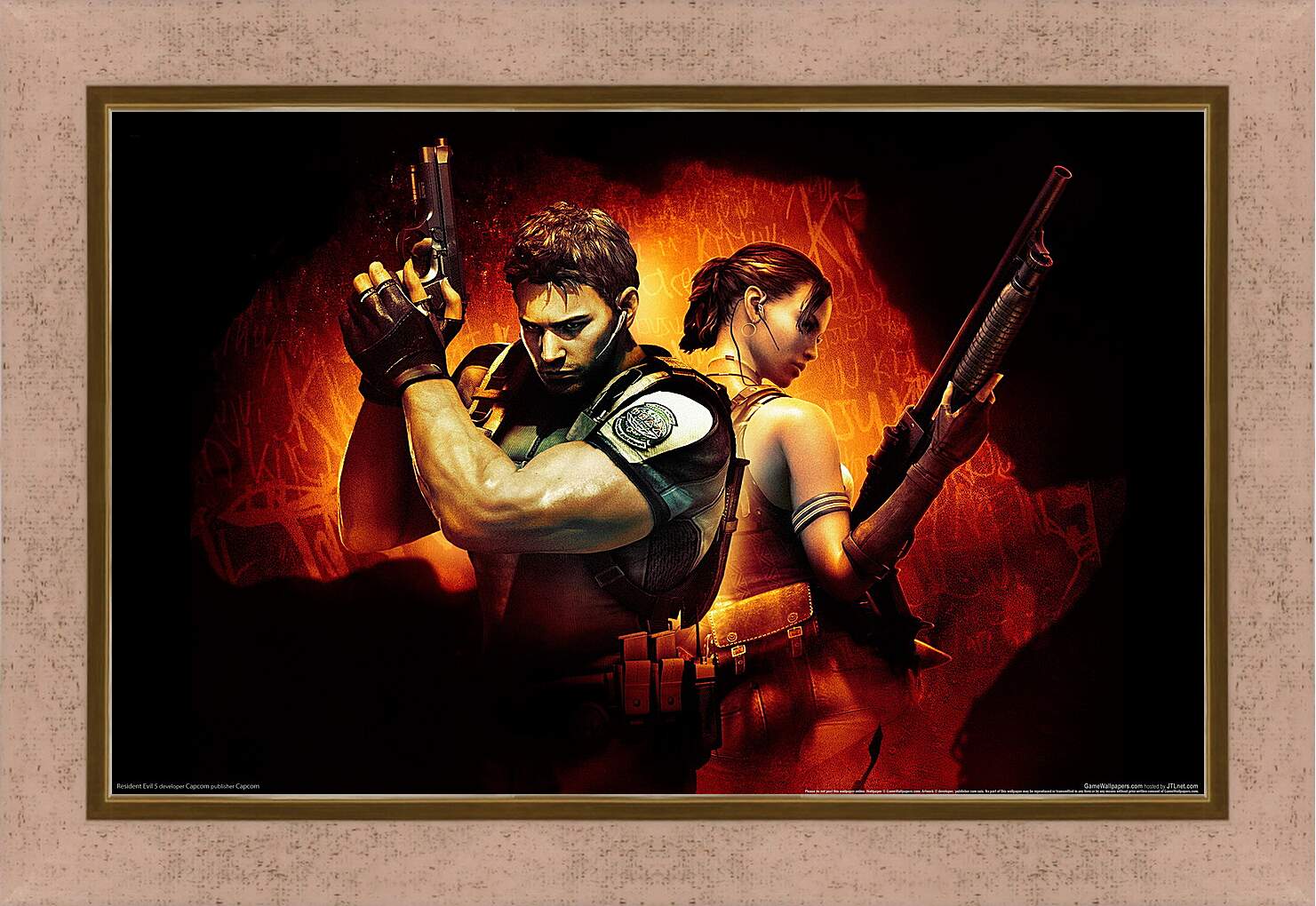 Картина в раме - Resident Evil 5
