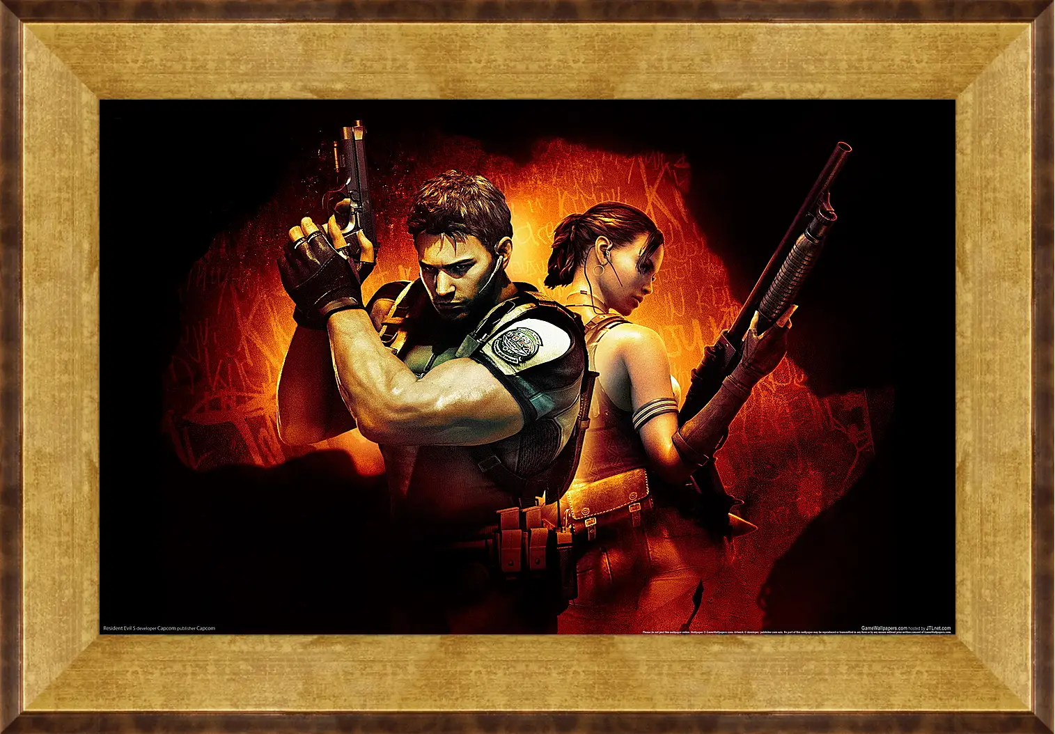 Картина в раме - Resident Evil 5
