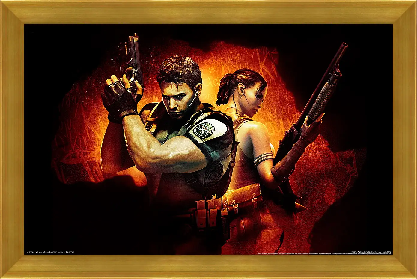 Картина в раме - Resident Evil 5
