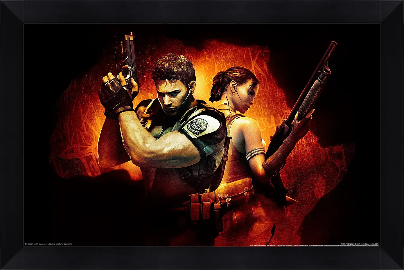 Картина в раме - Resident Evil 5
