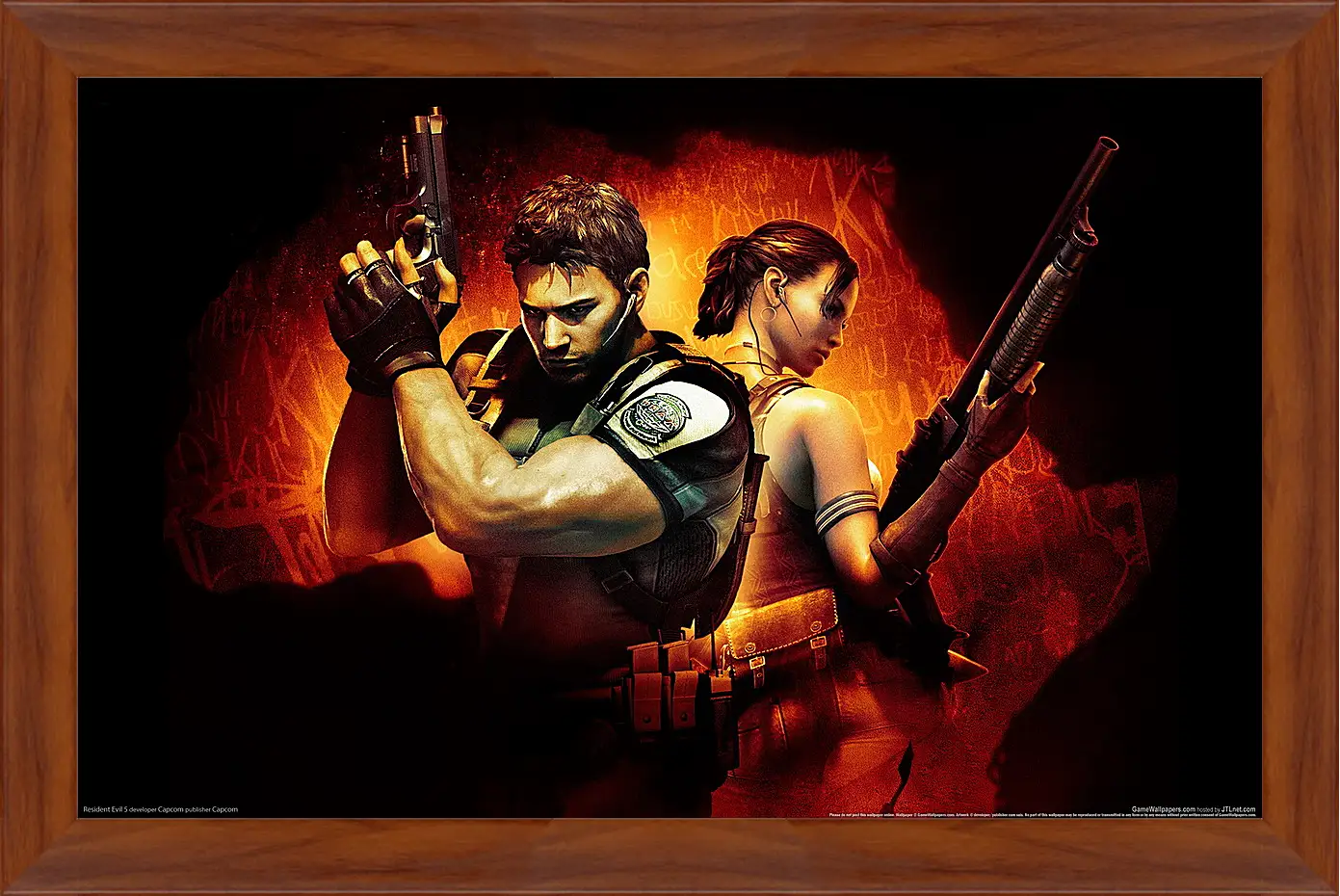 Картина в раме - Resident Evil 5
