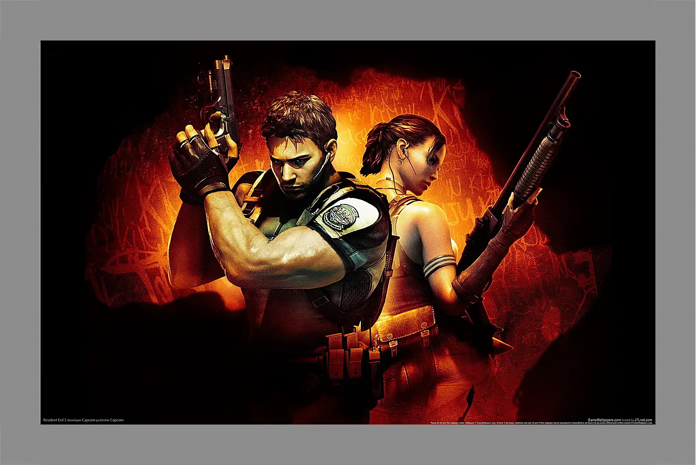 Картина в раме - Resident Evil 5
