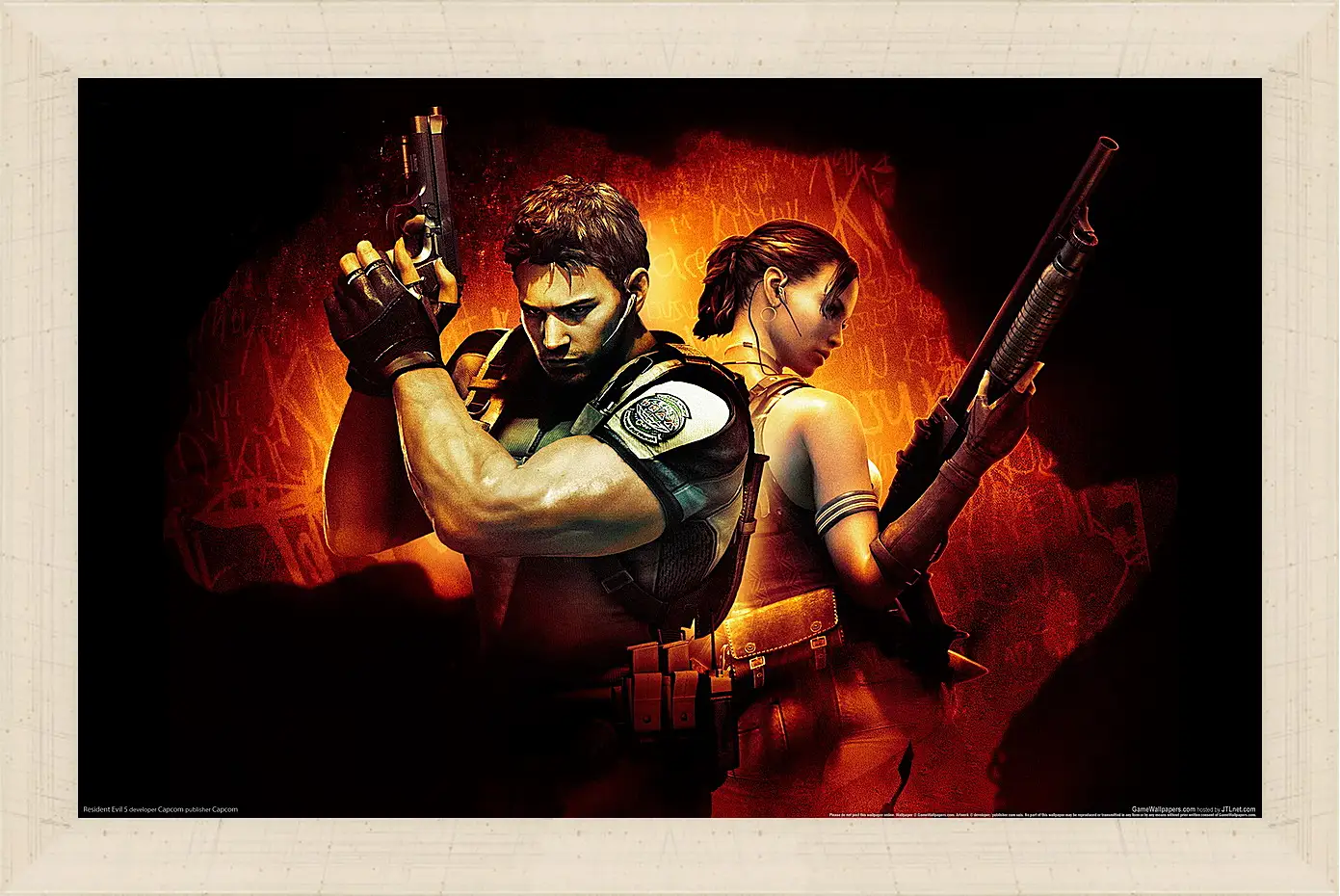 Картина в раме - Resident Evil 5
