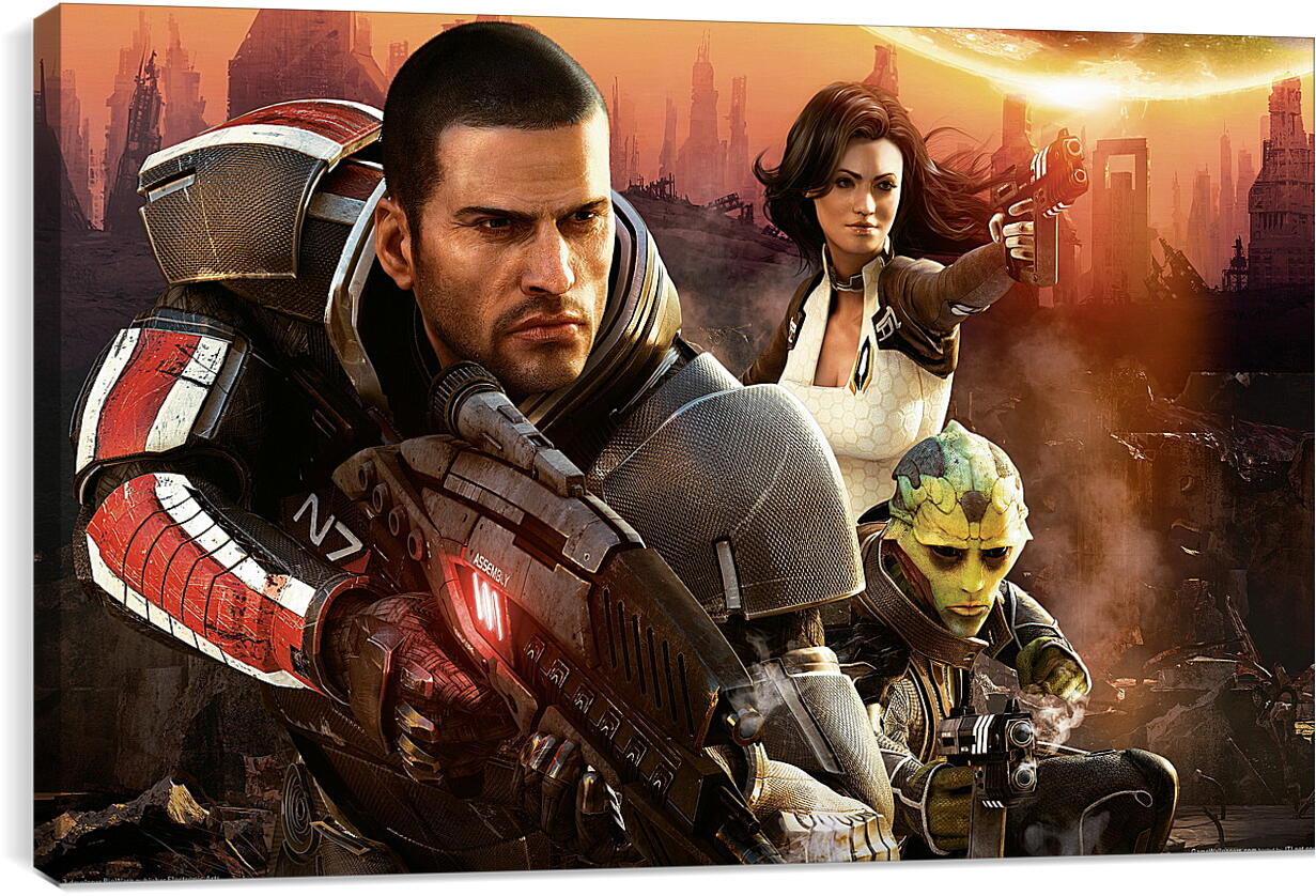 Постер и плакат - Mass Effect 2