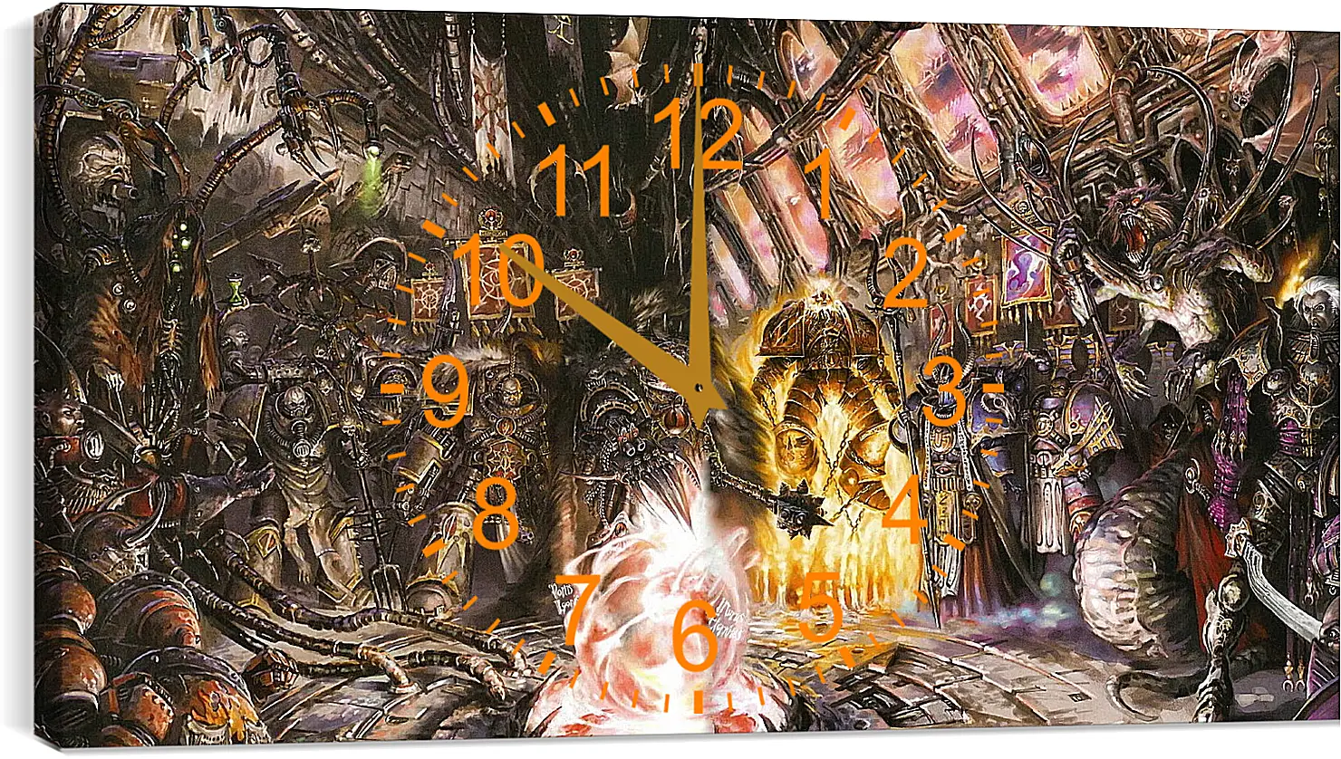 Часы картина - Warhammer
