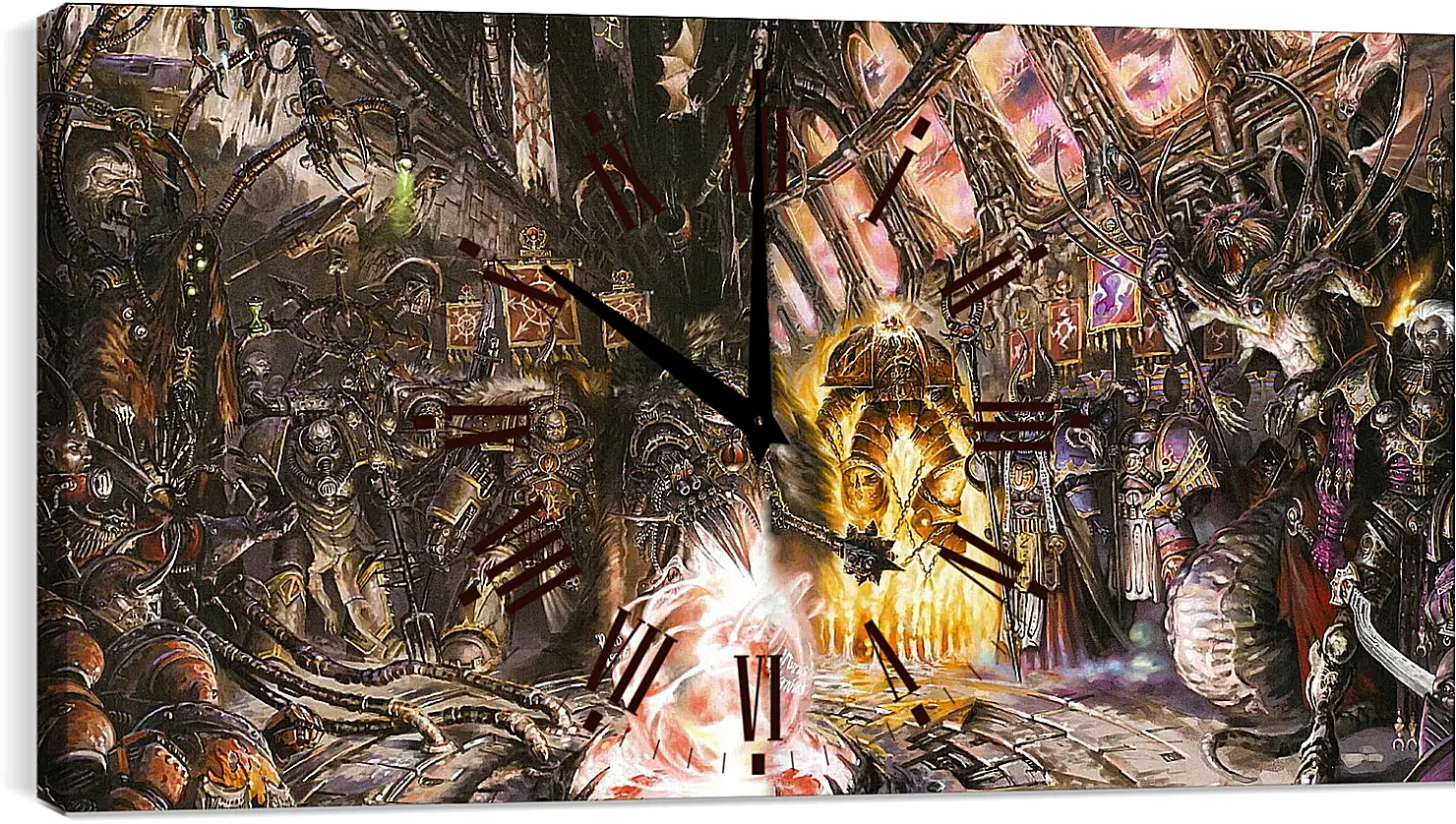 Часы картина - Warhammer
