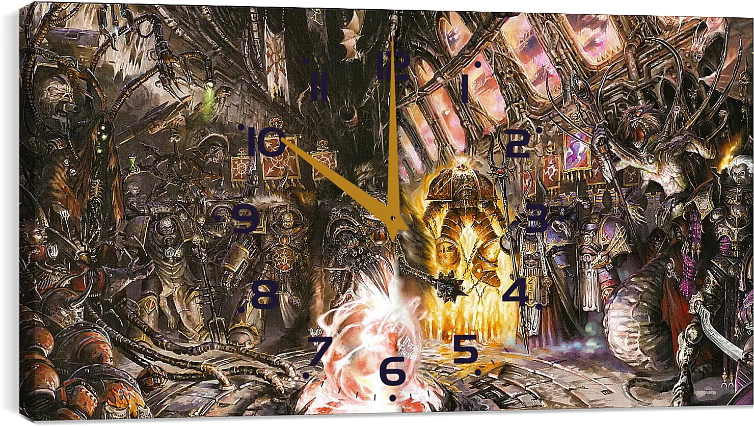 Часы картина - Warhammer
