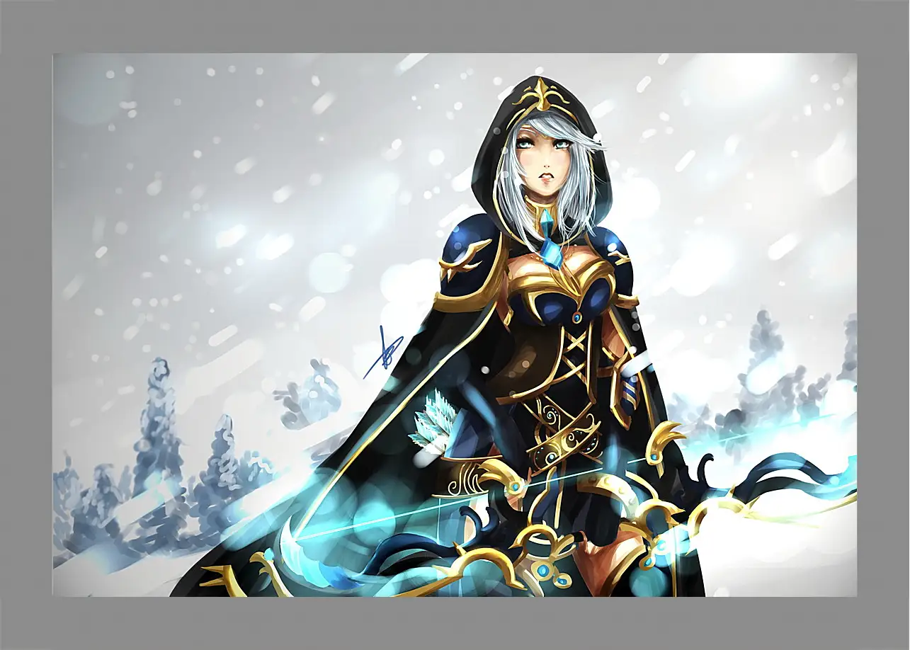 Картина в раме - League Of Legends
