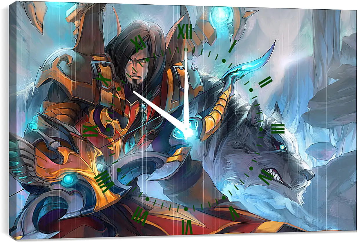 Часы картина - World Of Warcraft