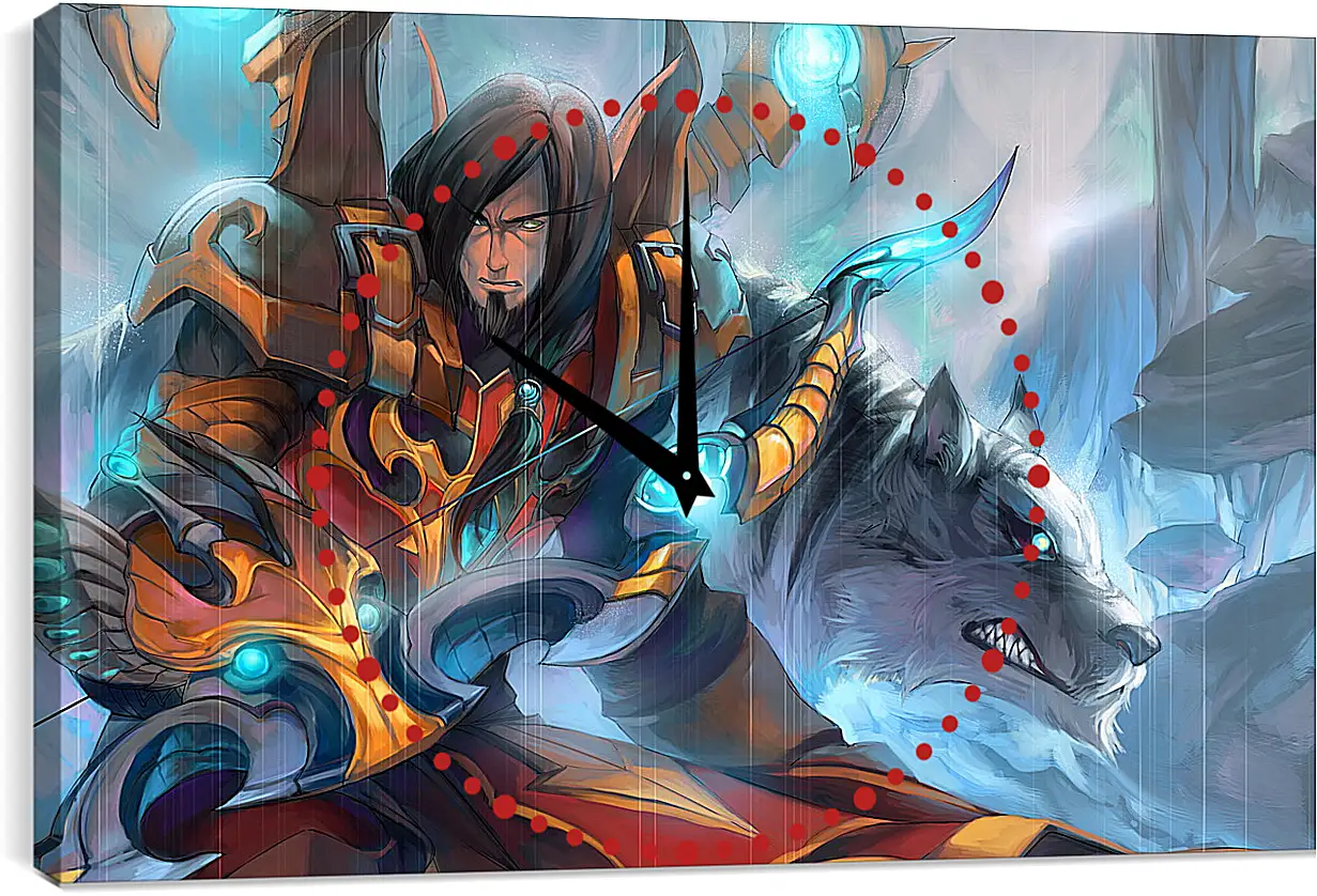 Часы картина - World Of Warcraft