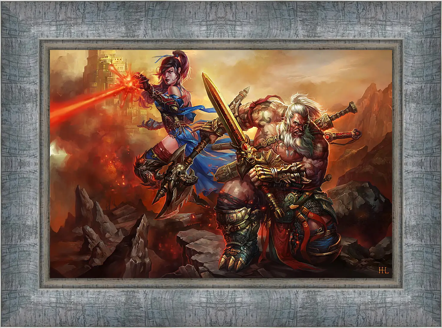Картина в раме - Diablo III