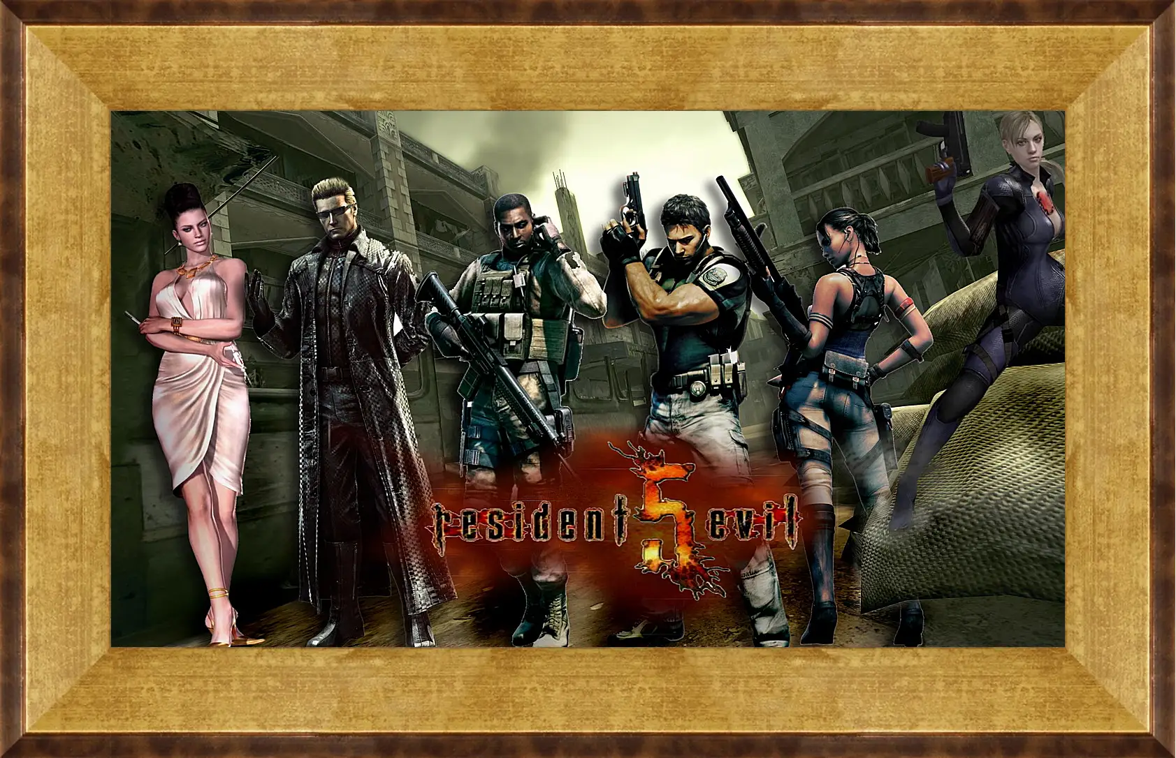 Картина в раме - Resident Evil
