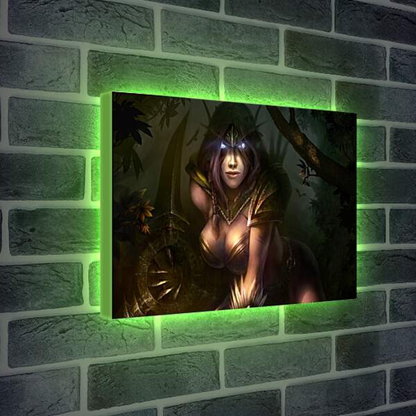 Лайтбокс световая панель - World Of Warcraft
