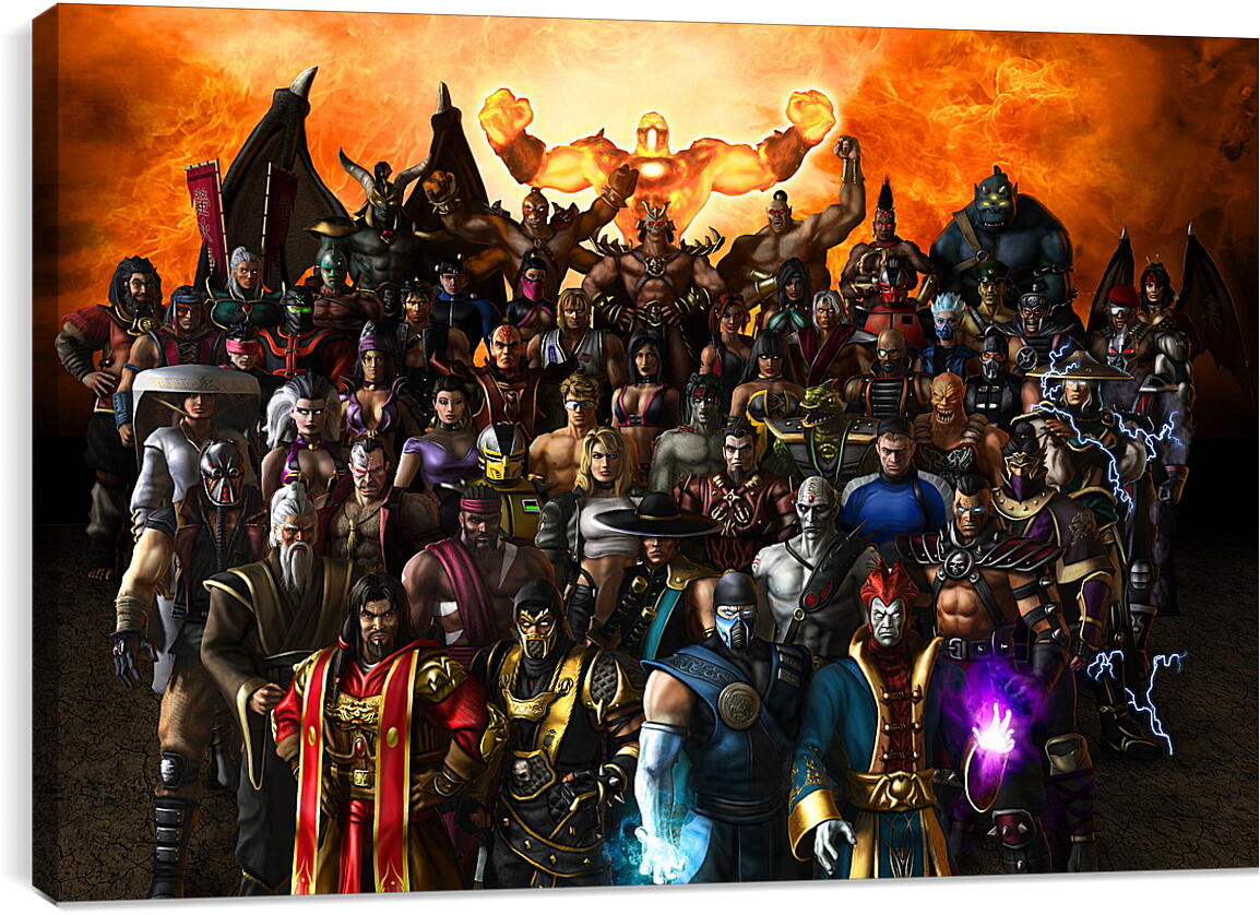 Постер и плакат - Mortal Kombat