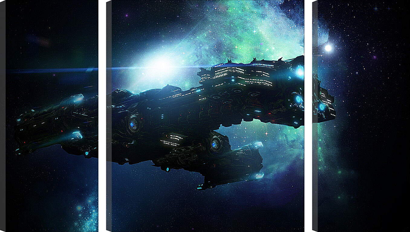 Модульная картина - Starcraft