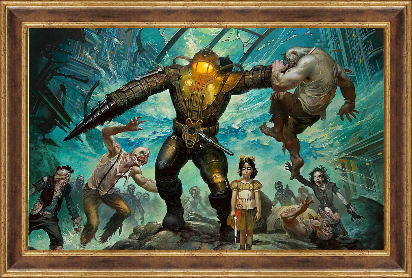 Картина в раме - Bioshock 2
