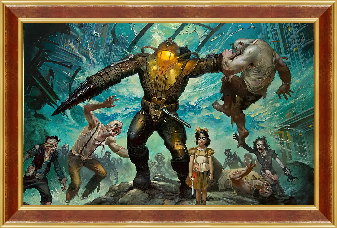 Картина в раме - Bioshock 2
