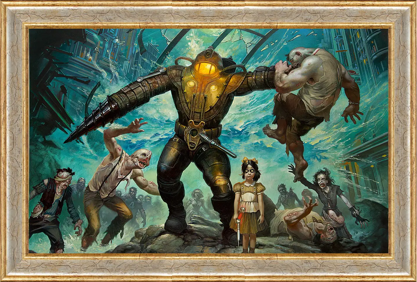 Картина в раме - Bioshock 2
