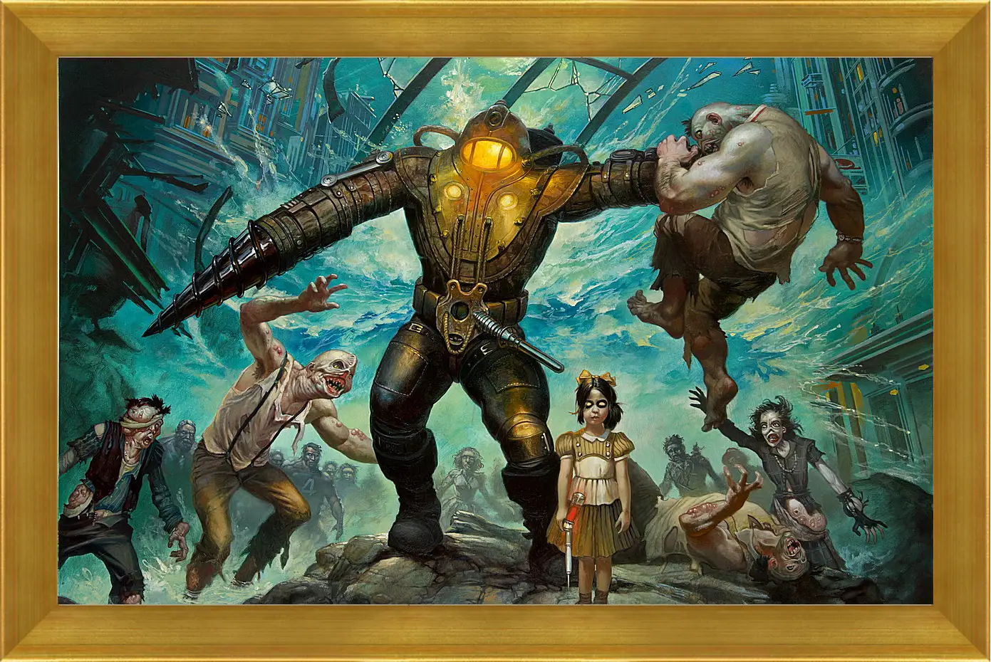 Картина в раме - Bioshock 2
