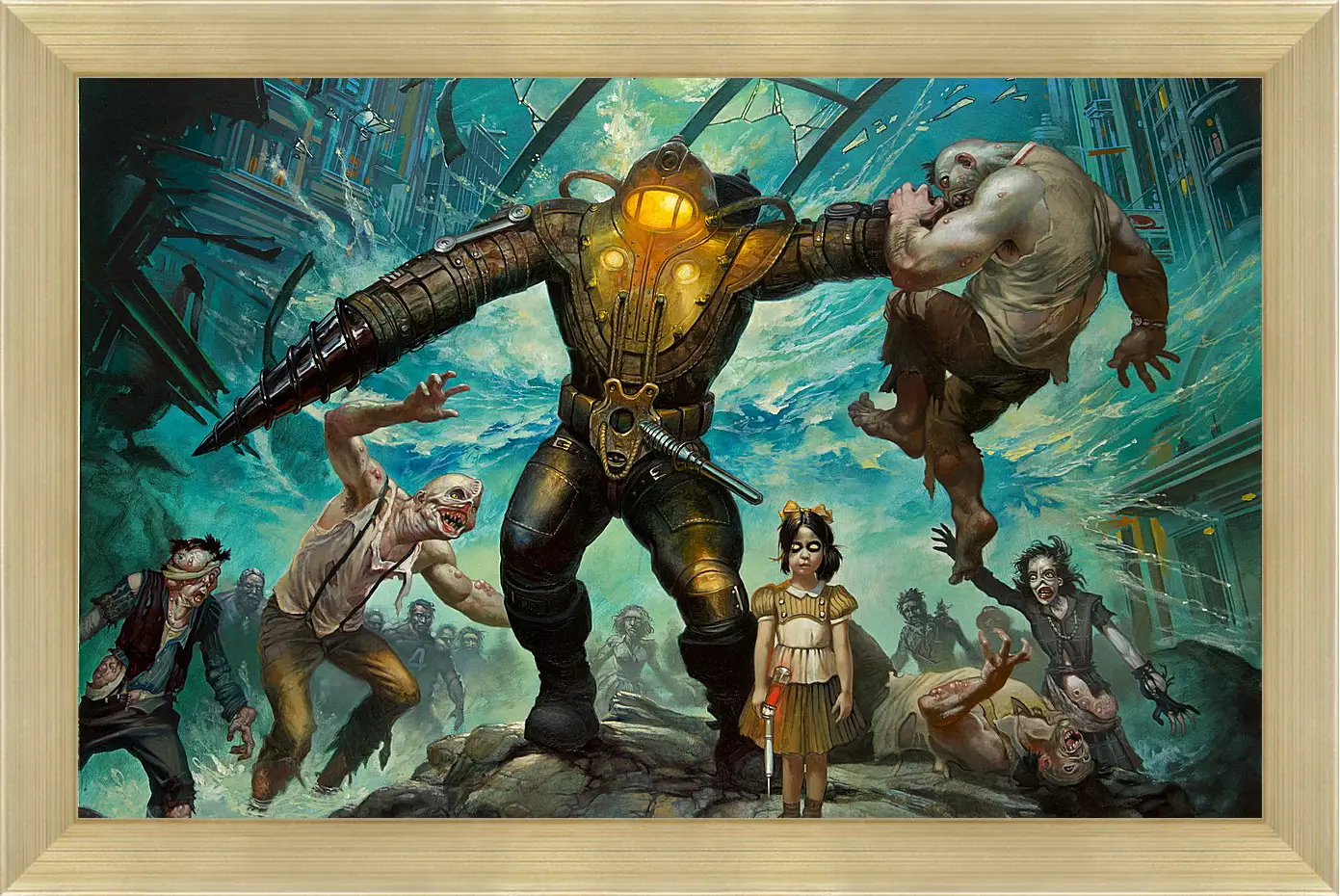 Картина в раме - Bioshock 2
