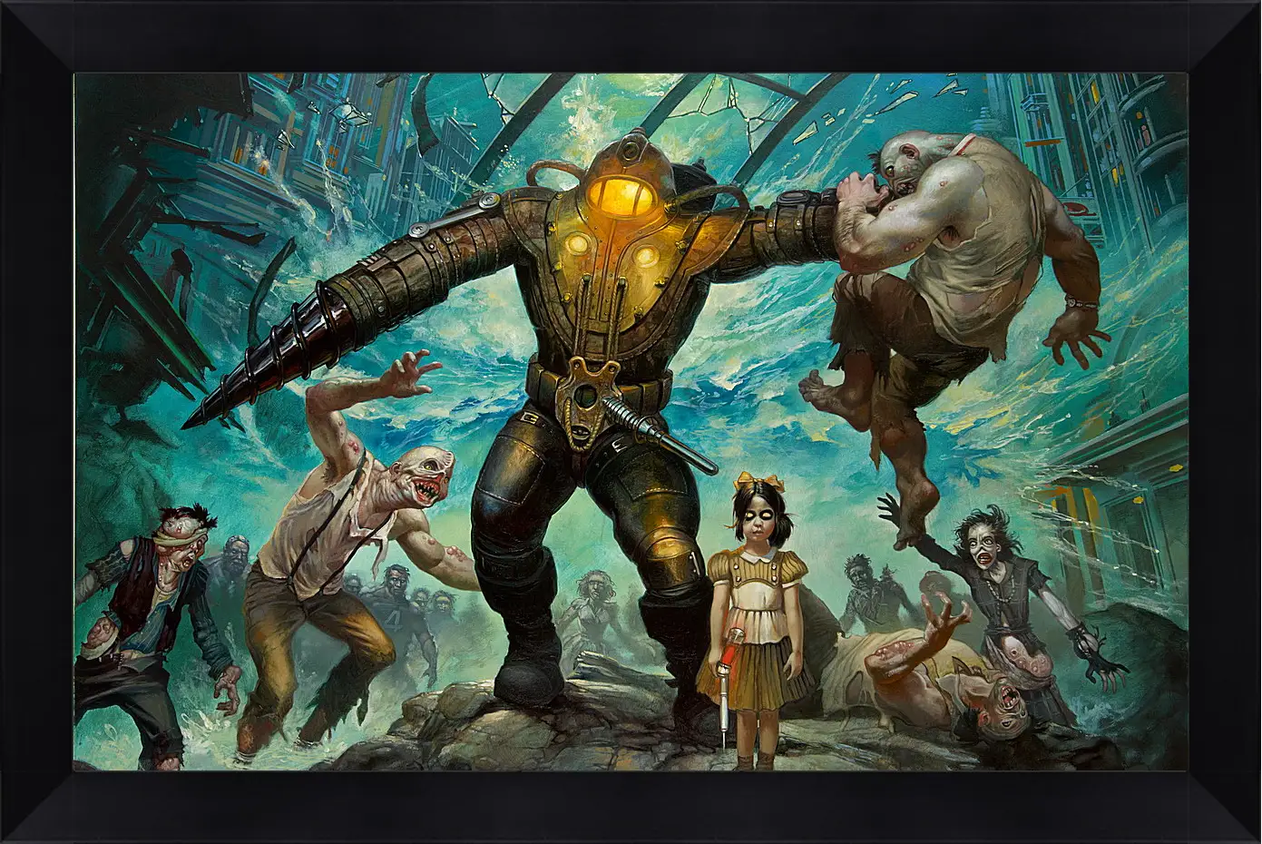 Картина в раме - Bioshock 2
