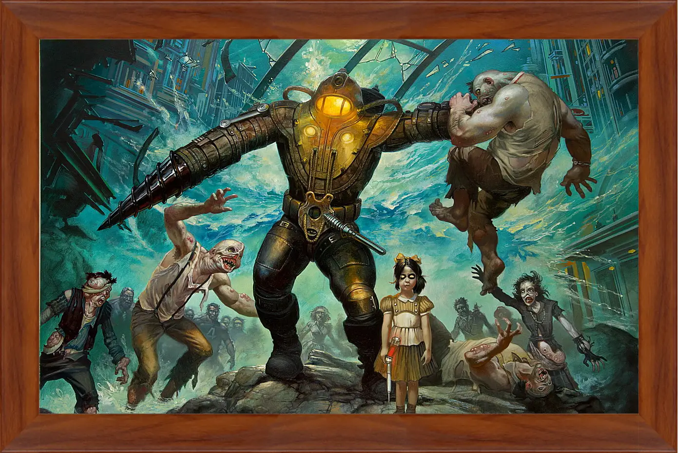 Картина в раме - Bioshock 2
