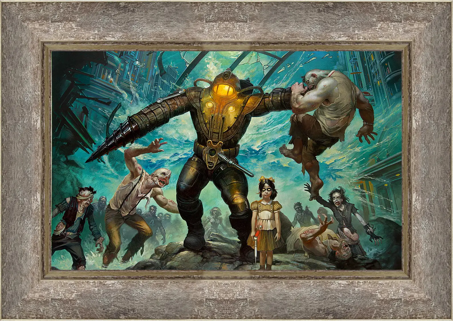 Картина в раме - Bioshock 2
