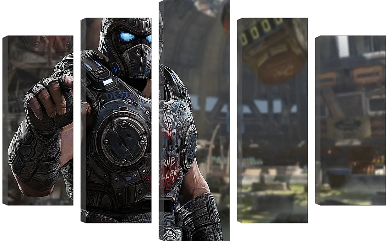 Модульная картина - Gears Of War 3
