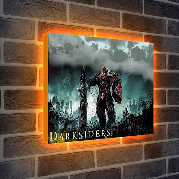 Лайтбокс световая панель - Darksiders
