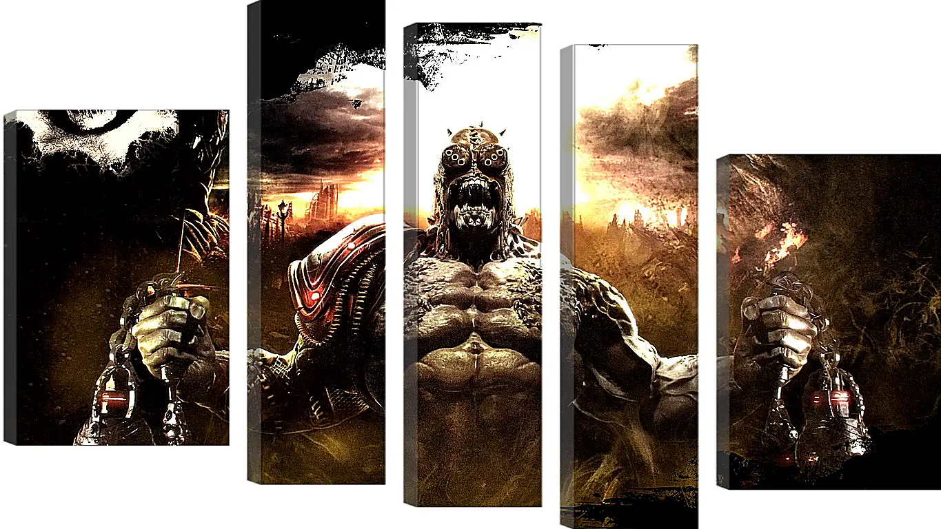 Модульная картина - Gears Of War
