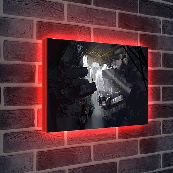 Лайтбокс световая панель - Portal 2
