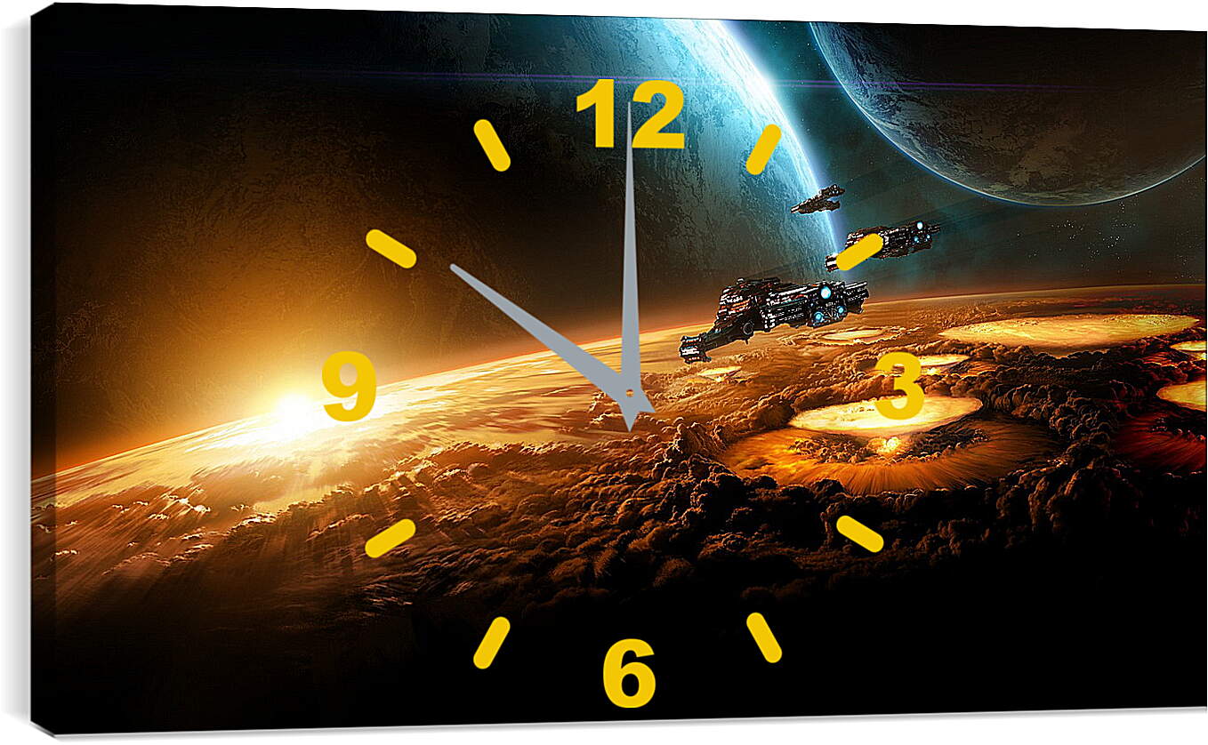 Часы картина - Starcraft
