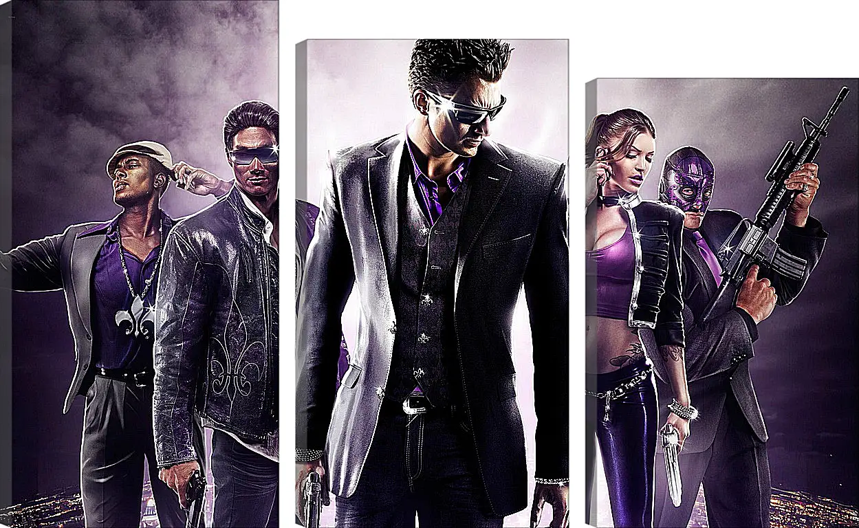 Модульная картина - Saints Row: The Third
