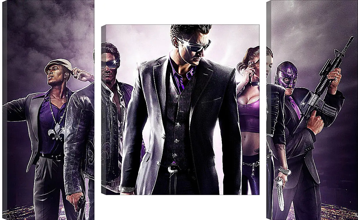 Модульная картина - Saints Row: The Third
