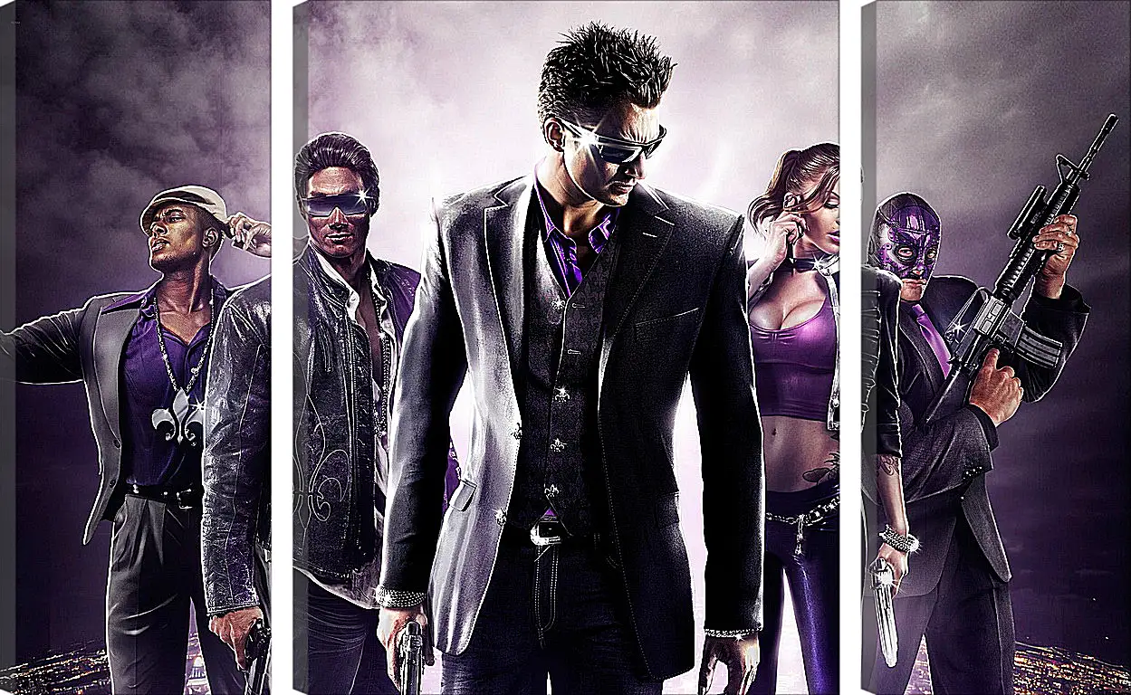 Модульная картина - Saints Row: The Third
