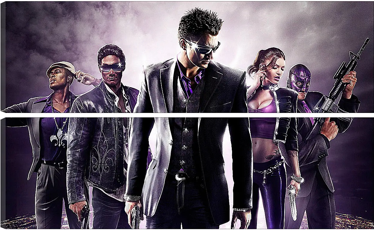 Модульная картина - Saints Row: The Third
