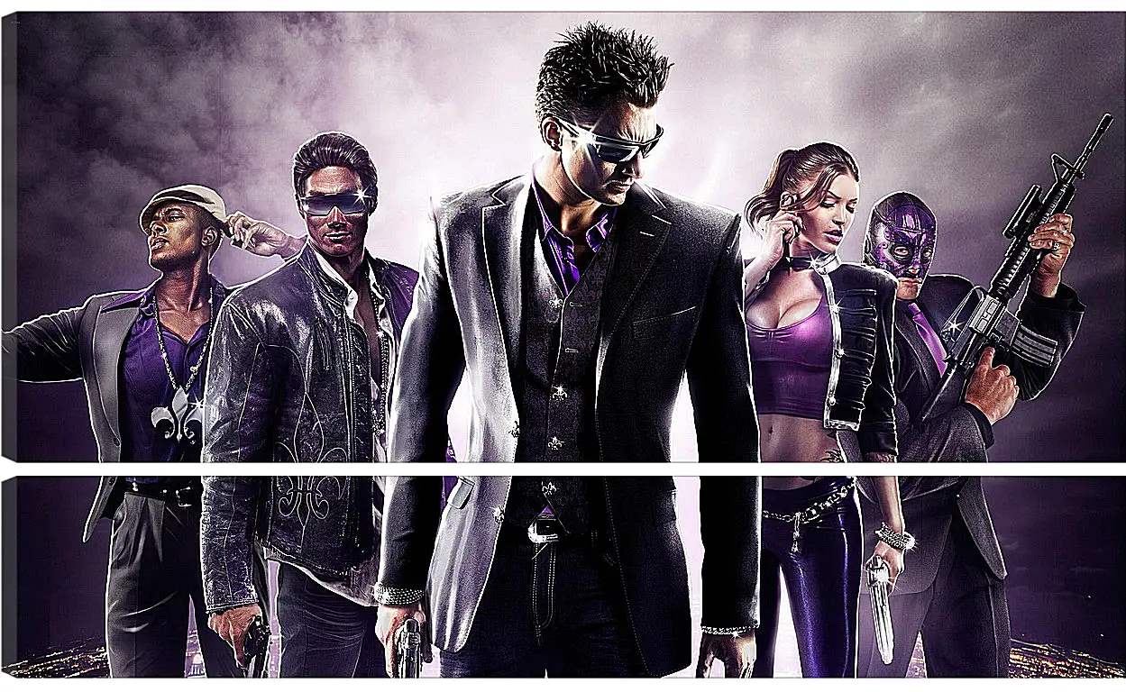 Модульная картина - Saints Row: The Third
