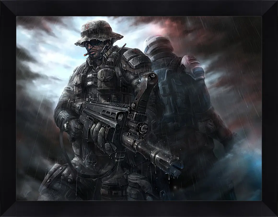 Картина в раме - Blackshot
