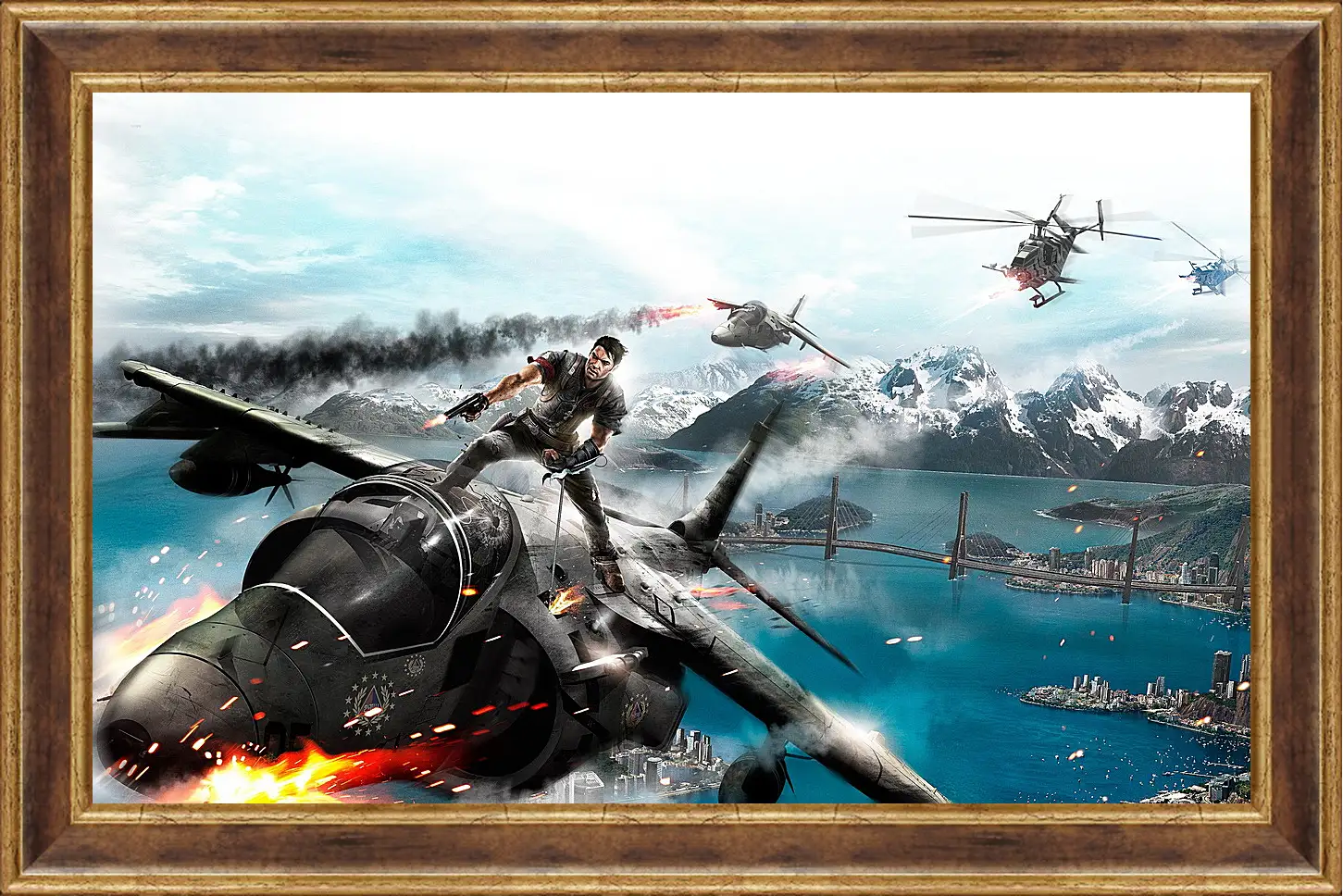 Картина в раме - Just Cause 2
