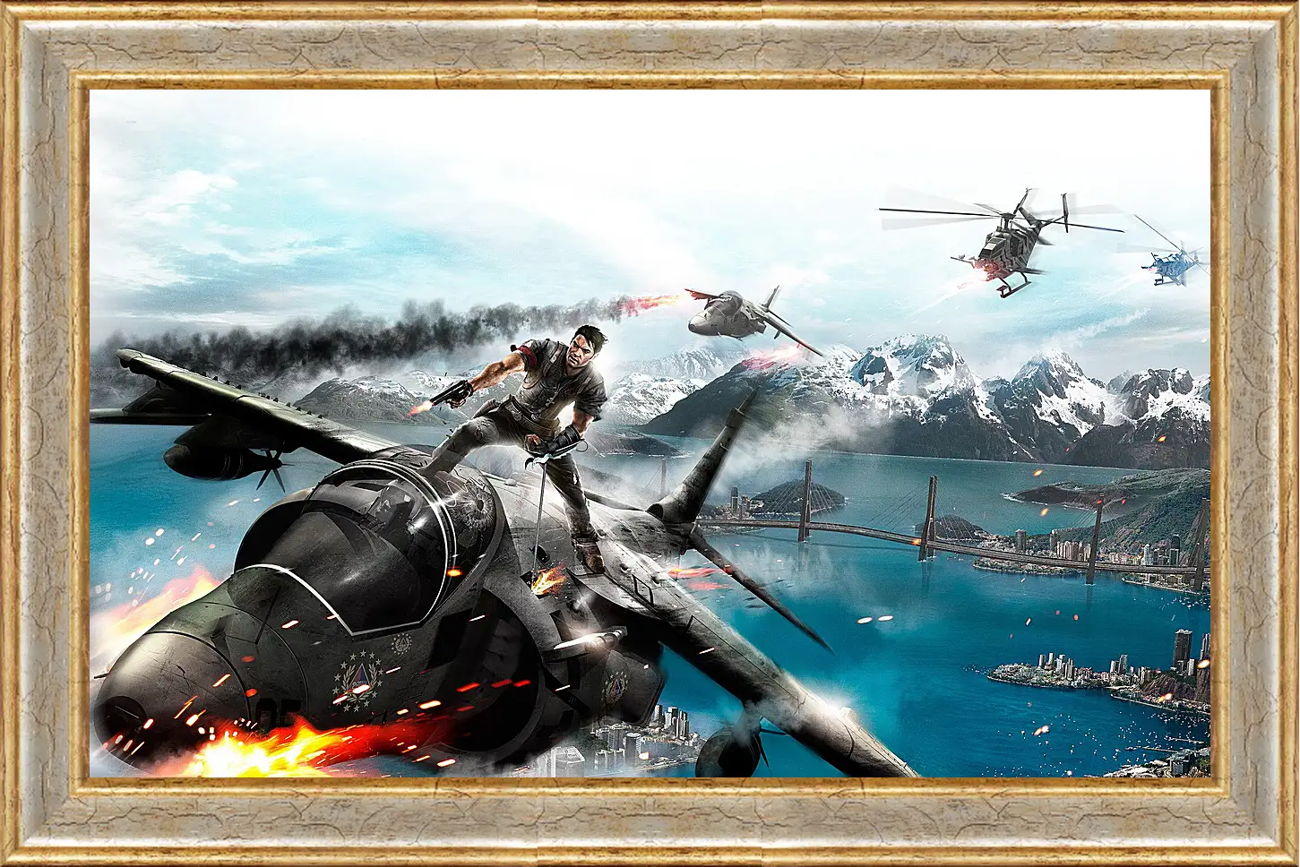 Картина в раме - Just Cause 2
