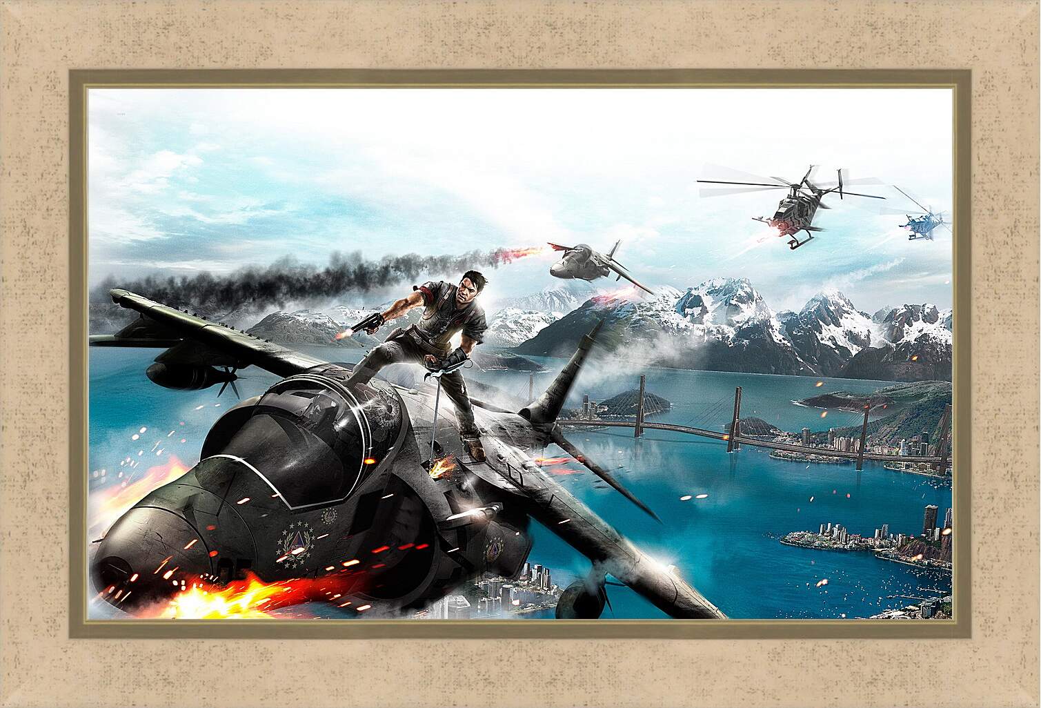 Картина в раме - Just Cause 2
