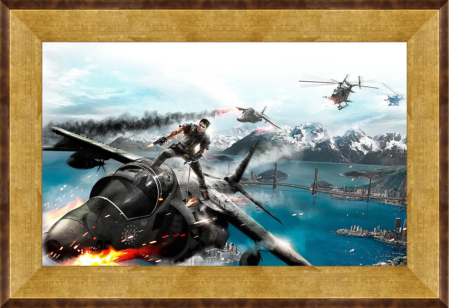 Картина в раме - Just Cause 2
