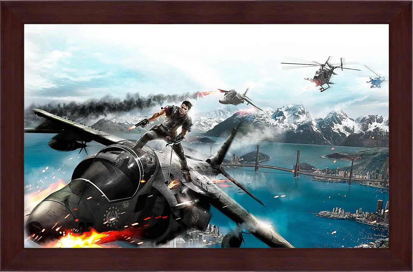 Картина в раме - Just Cause 2
