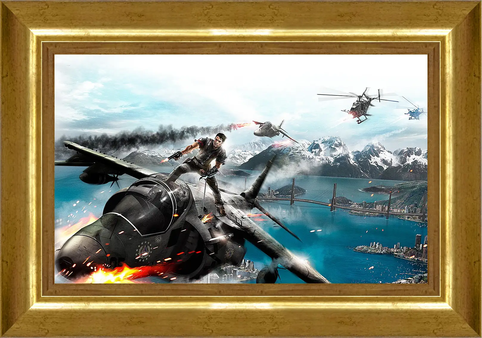 Картина в раме - Just Cause 2
