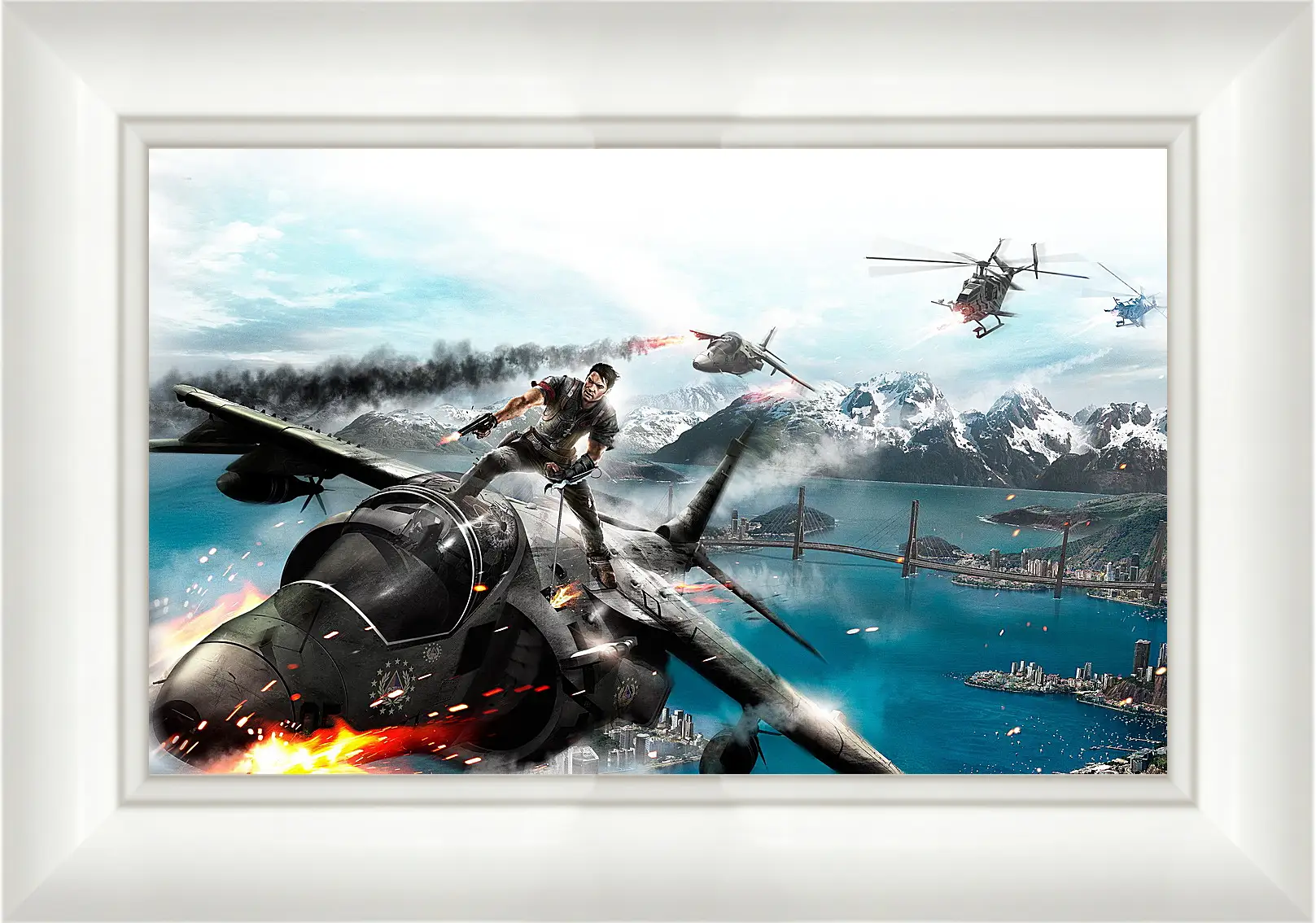 Картина в раме - Just Cause 2
