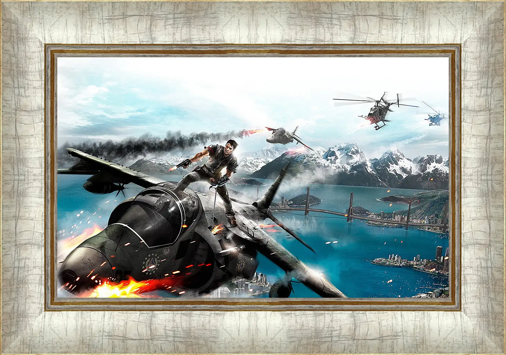 Картина в раме - Just Cause 2
