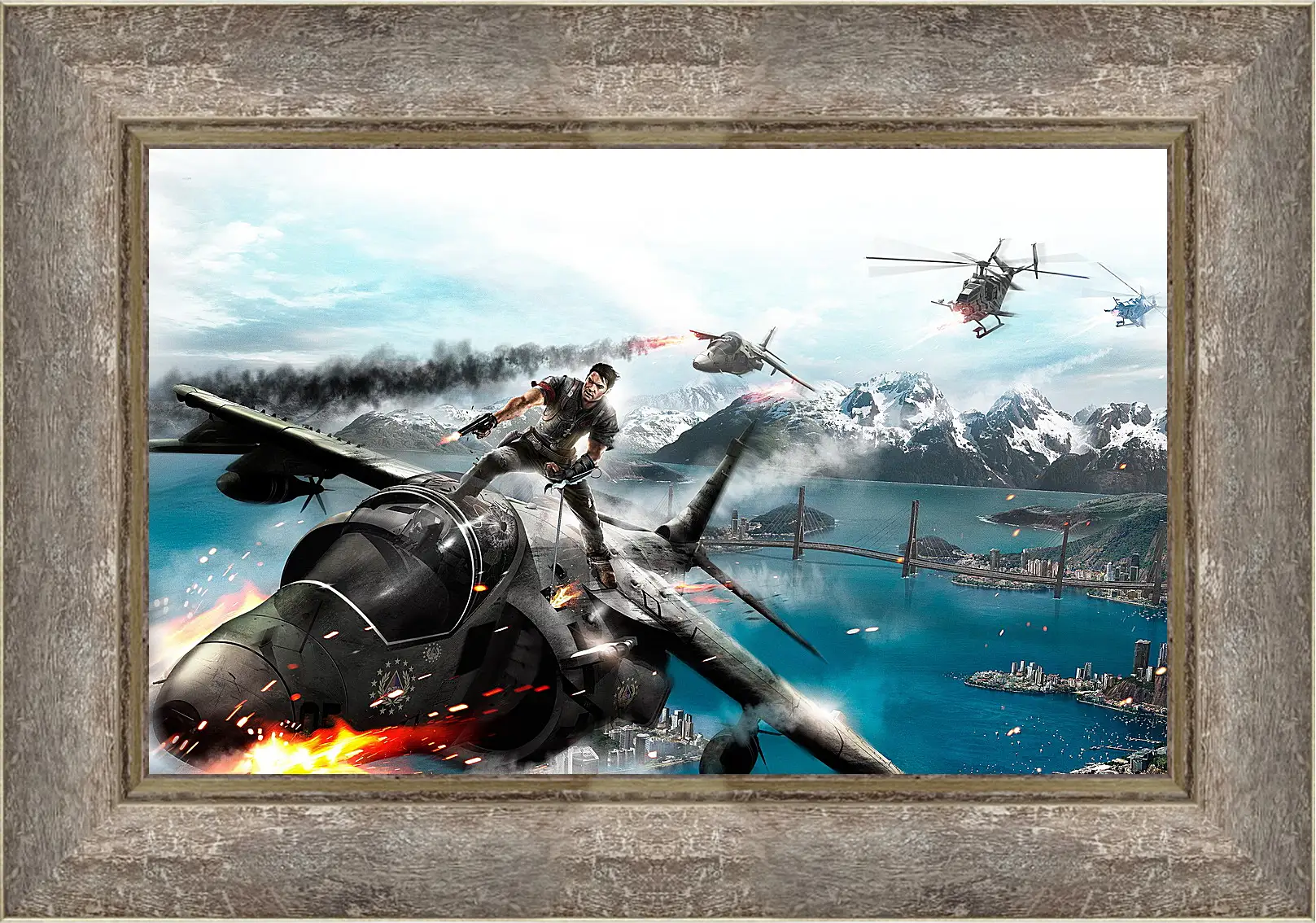 Картина в раме - Just Cause 2
