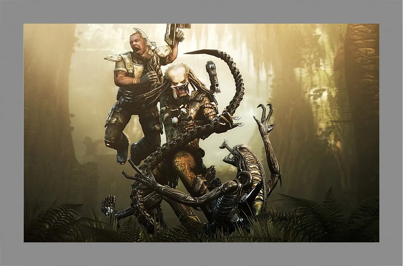 Картина в раме - Aliens Vs. Predator
