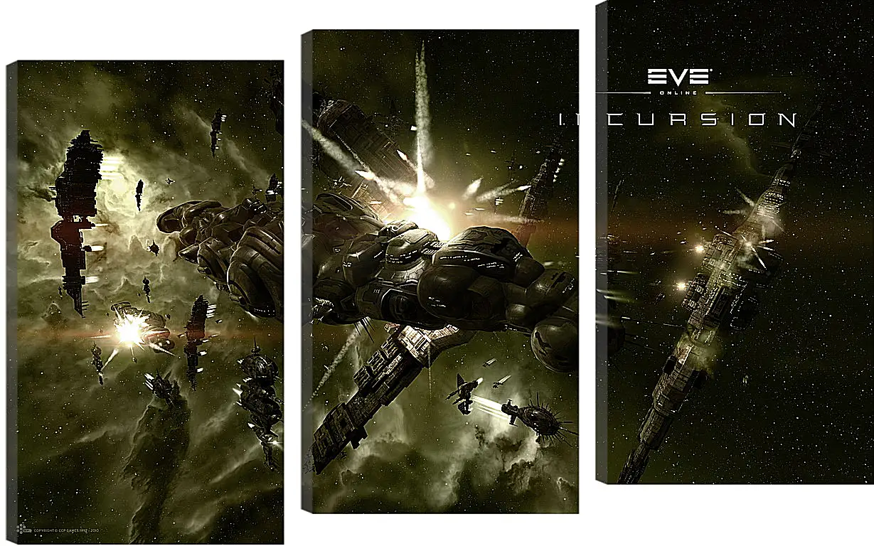 Модульная картина - Eve Online
